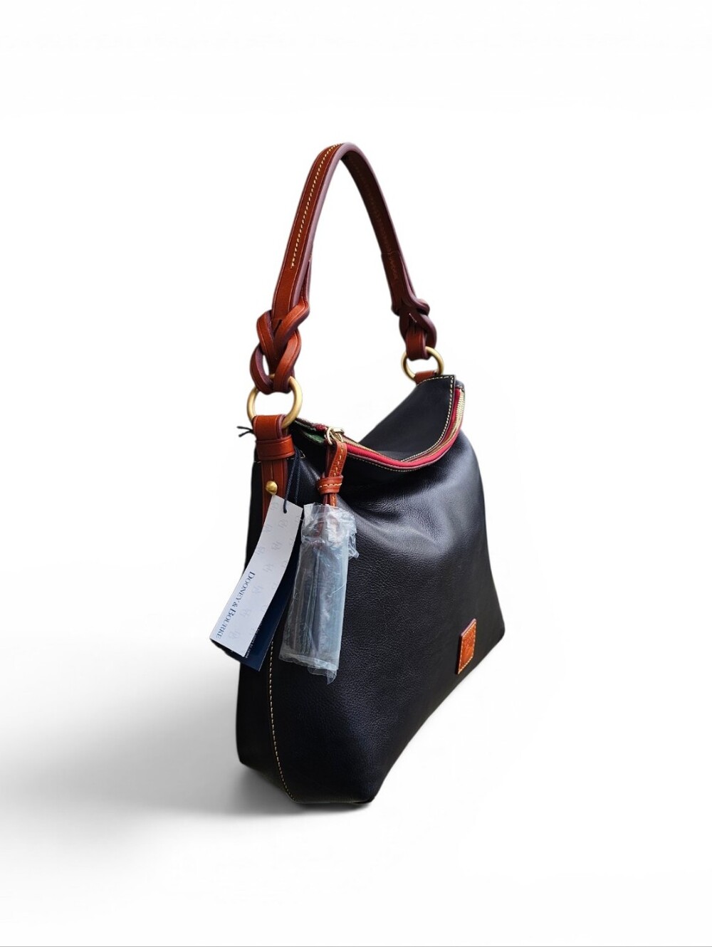 Dooney & Bourke Florentine Twist Strat Hobo Bag - Picture 3 of 8